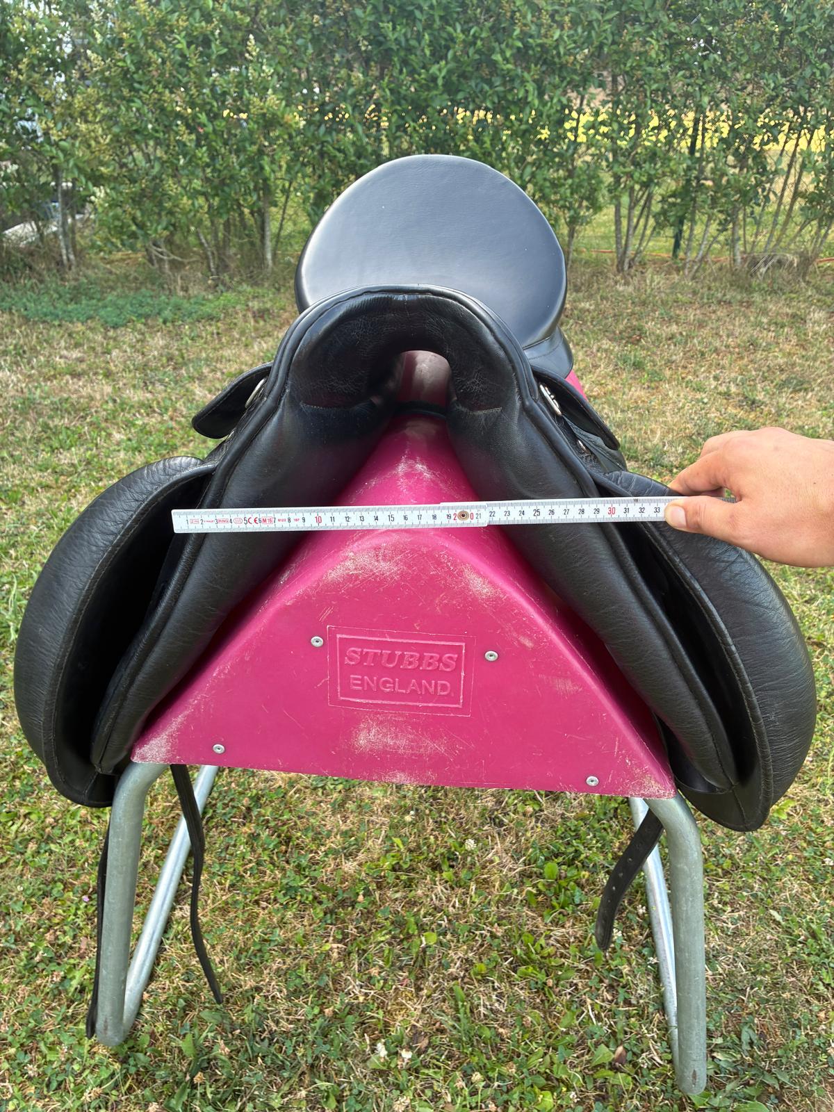 Kieffer Lusitano Evo  17" schwarz Dressursattel, Pferdesattel Shop