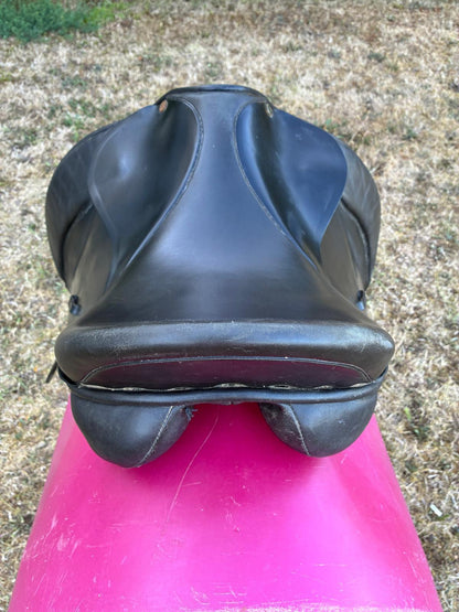 Biemann Riding Bach Dressursattel 17,5" schwarz, Pferdesattel Shop