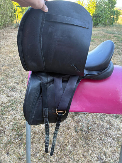 Biemann Riding Bach Dressursattel 17,5" schwarz, Pferdesattel Shop