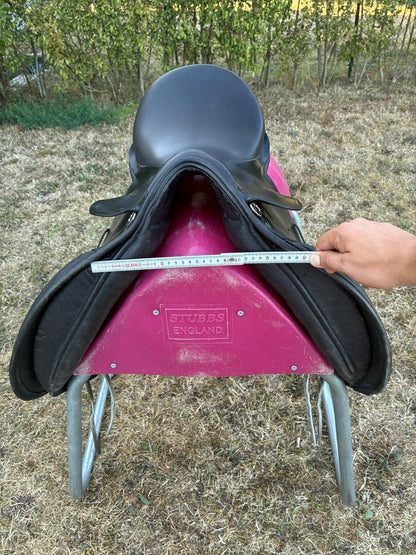 Biemann Riding Bach Dressursattel 17,5" schwarz, Pferdesattel Shop