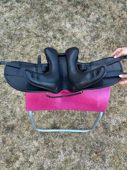 Tysons Breeches Dressursattel Anna Roségold 15" [NEU], Pferdesattel Shop