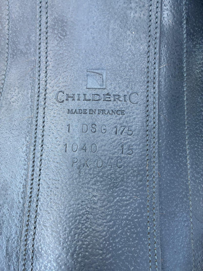 Childeric DSG 17,5" Schwarz Dressursattel, Pferdesattel Shop