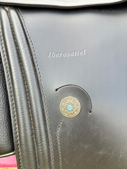 Iberosattel Cordoba 18,5" Dressursattel schwarz, Pferdesattel Shop