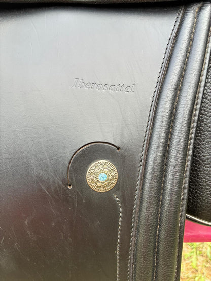 Iberosattel Cordoba 18,5" Dressursattel schwarz, Pferdesattel Shop
