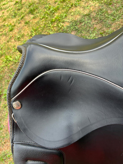 Iberosattel Cordoba 18,5" Dressursattel schwarz, Pferdesattel Shop