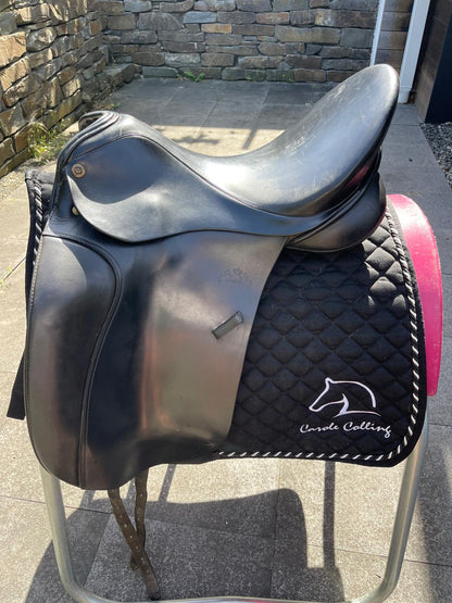 Sommer Diplomat DS  17,5" schwarz, Dressursattel