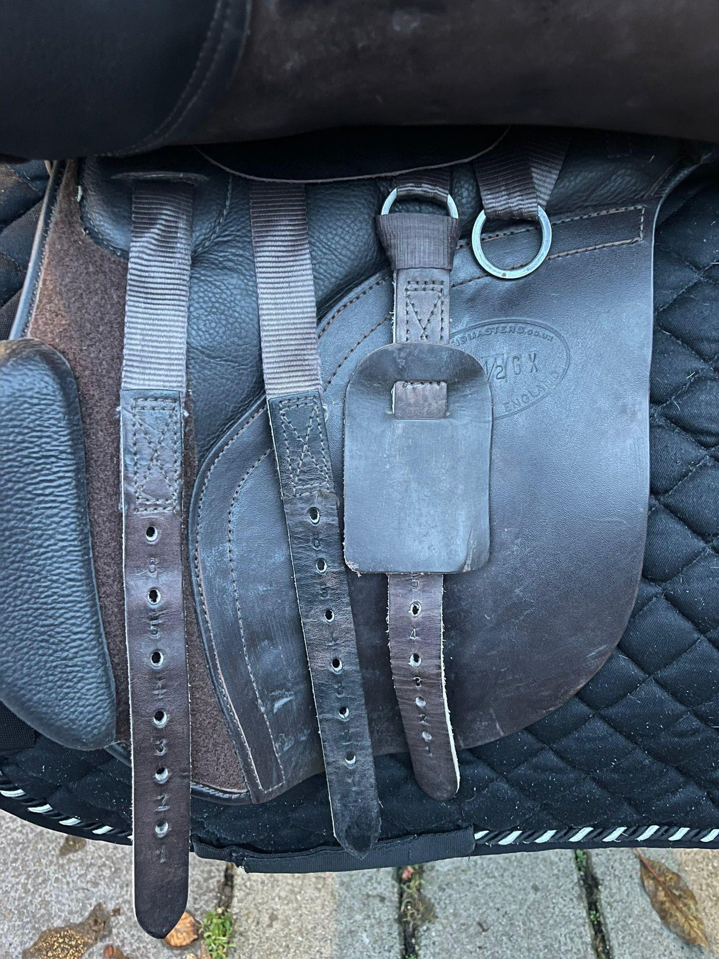 Kent and Masters Vielseitigkeitssattel Mocca 17,5“ - Pferdesattel Shop