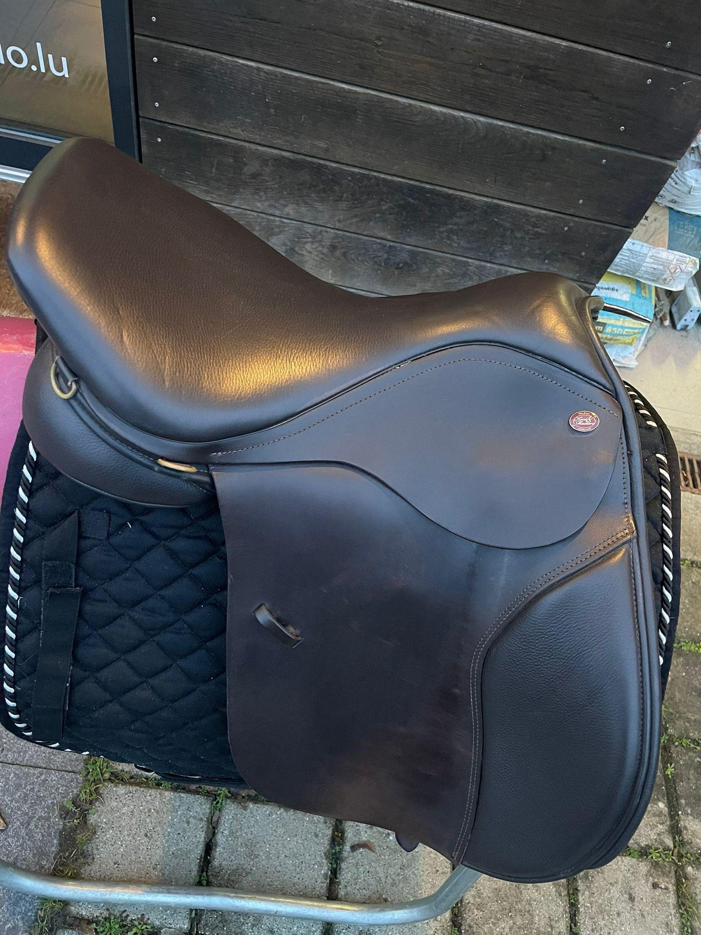 Kent and Masters Vielseitigkeitssattel Mocca 17,5“ - Pferdesattel Shop