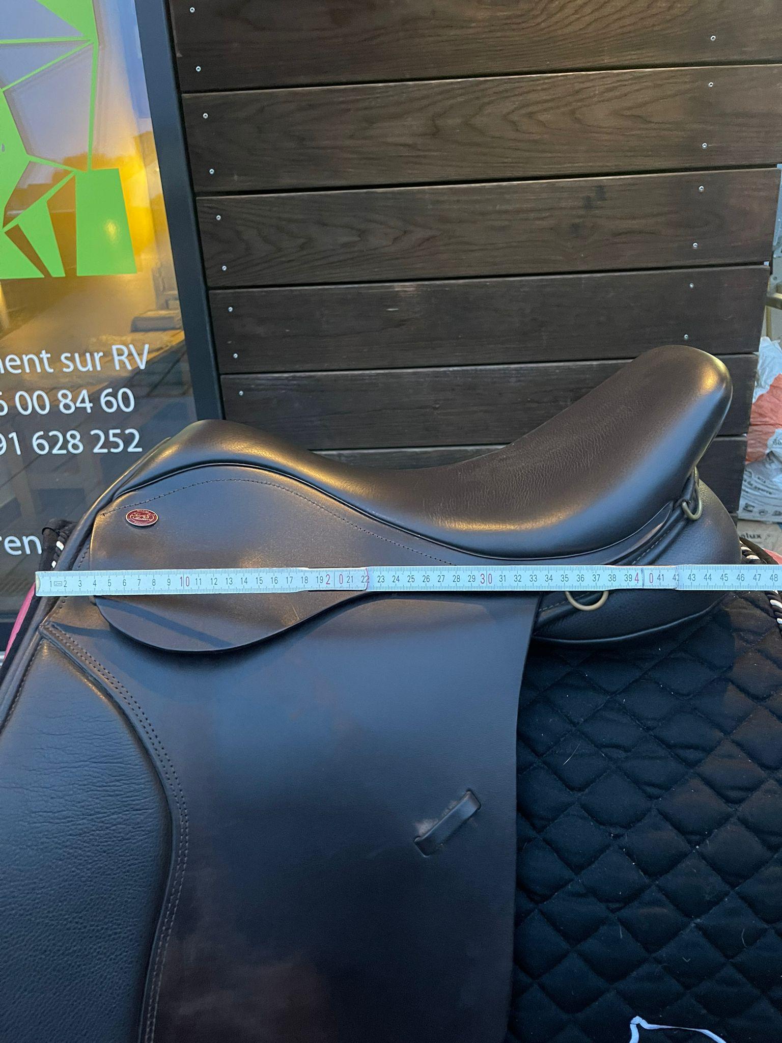 Kent and Masters Vielseitigkeitssattel Mocca 17,5“ - Pferdesattel Shop