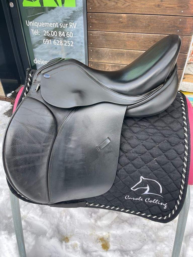 Euroriding Opal Sensitive Schwarz 17,5“ Vielseitigkeitssattel